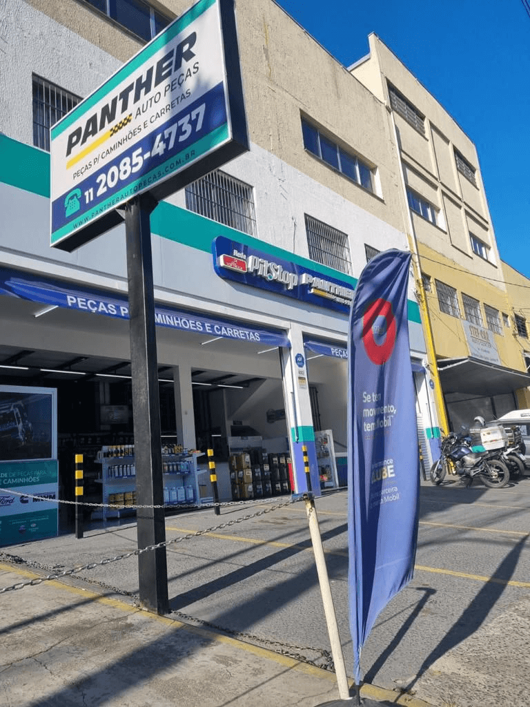 Fachada da Panther Autopeças - Av. Monteiro Lobato, 6092, Guarulhos-SP