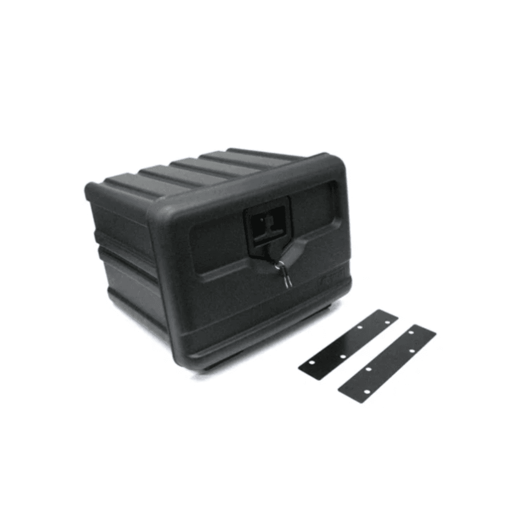 BOX CARGA BEPO 52L PLÁSTICO PRETO - CAIXA DE FERRAMENTAS MULTIUSO 320X370X450MM